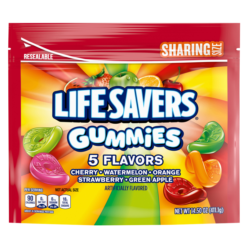 Life Savers 5 Flavors Gummies 14.5oz