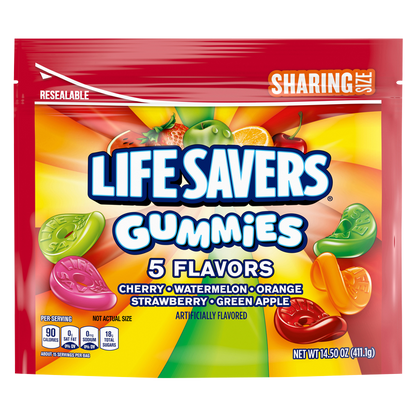 Life Savers 5 Flavors Gummies 14.5oz