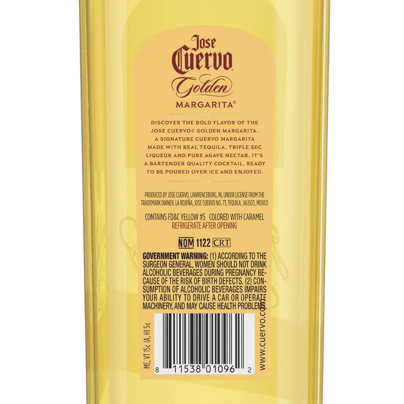 Jose Cuervo Golden Margarita Original Ready to Drink Cocktail 1.75L 12.7% ABV