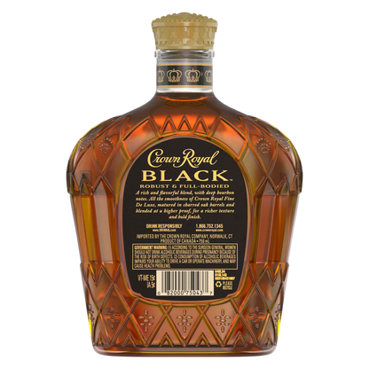 Crown Royal Black Canadian Whisky 750ml