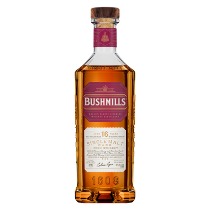 Bushmills 16 Year Irish Whiskey 750ml (80 Proof) – BevMo! Washington