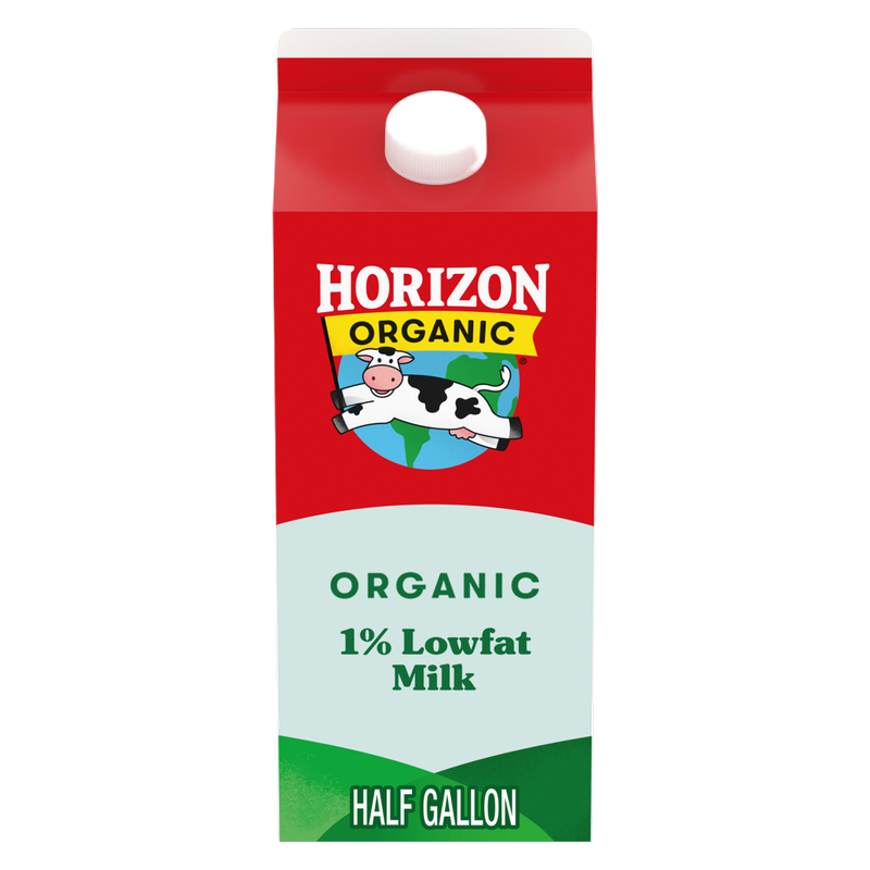 Horizon Organic 1% Reduced Fat Milk - 1/2 Gallon