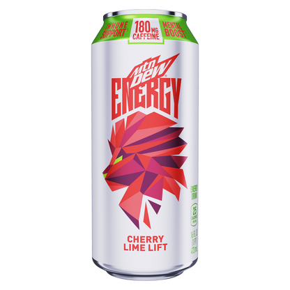 Mountain Dew Energy Cherry Lime Lift 16oz