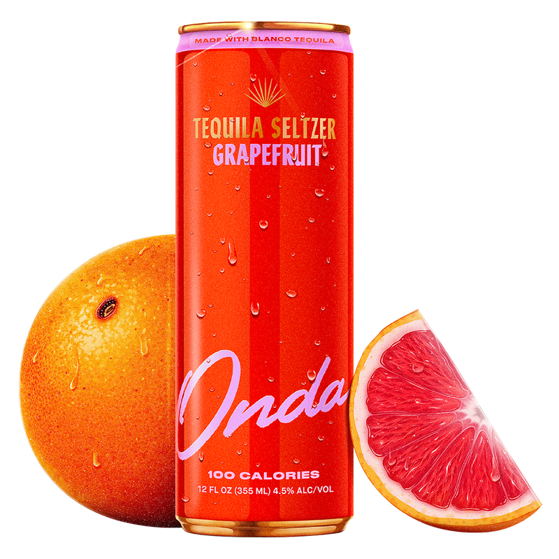 Onda Sparkling Tequila Grapefruit 4pk 12oz Can 5% ABV