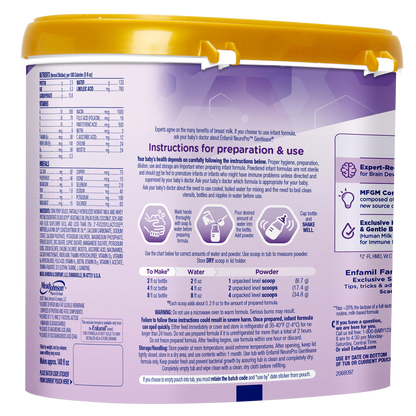 Enfamil NeuroPro Gentlease Formula Powder 19.5oz