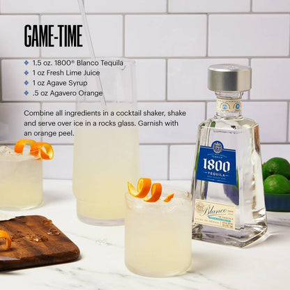 1800 Tequila Blanco 750ml (80 Proof)