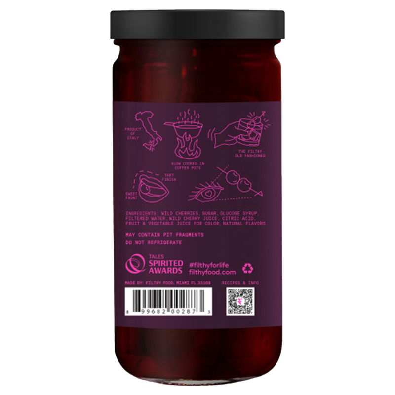 Filthy Black Cherries 8oz