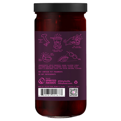 Filthy Black Cherries 8oz