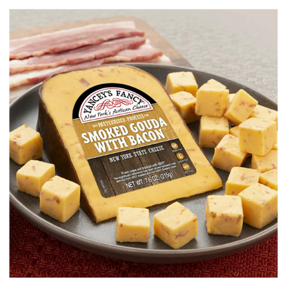 Yancey's Fancy Smoked Gouda with Bacon - 7.6oz