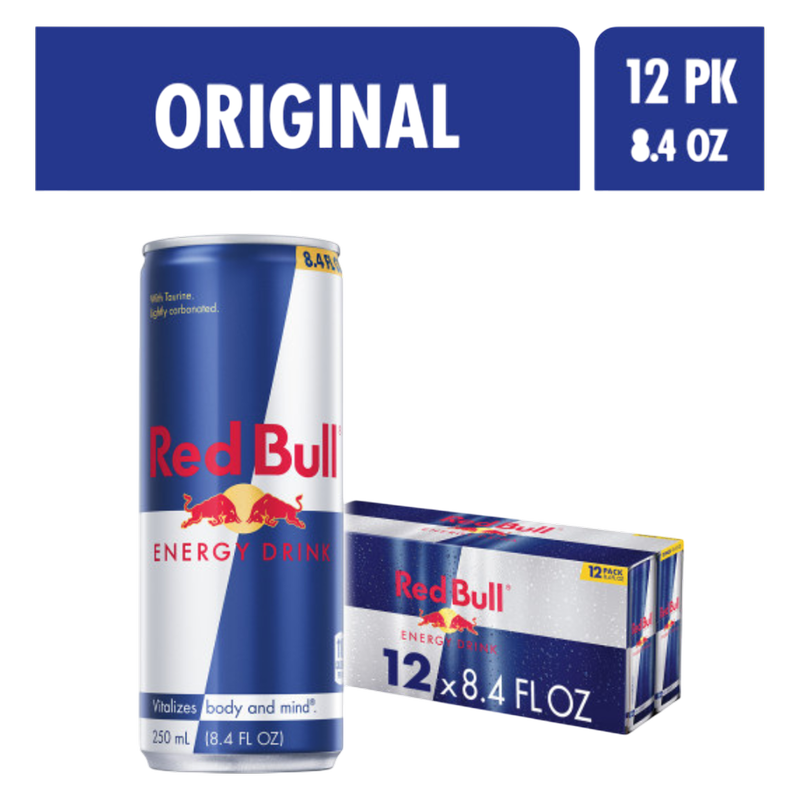 Red Bull Energy Drink 12pk 8.4oz Can
