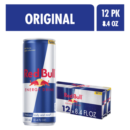Red Bull Energy Drink 12pk 8.4oz Can