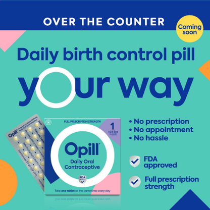Opill Daily Oral Contraceptive Tablets