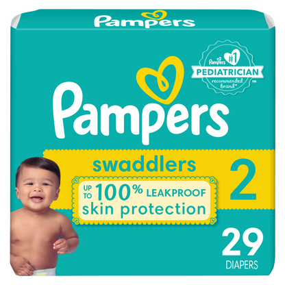 Pampers Swaddlers Diapers Size 2 29ct