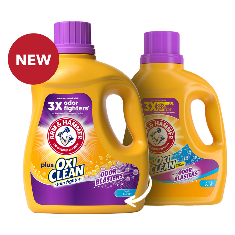 Arm & Hammer  Plus OxiClean Odor Blasters Fresh Burst Liquid Laundry 100.5oz