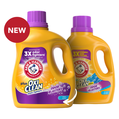 Arm & Hammer  Plus OxiClean Odor Blasters Fresh Burst Liquid Laundry 100.5oz