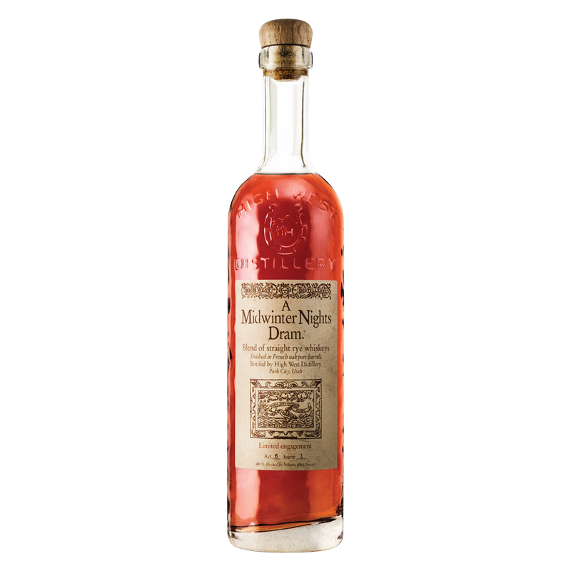 High West A Midwinter Night's Dram Whiskey 750ml (98.6 proof)