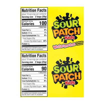 Sour Patch Kids Assorted Spooky Mix 40 Count