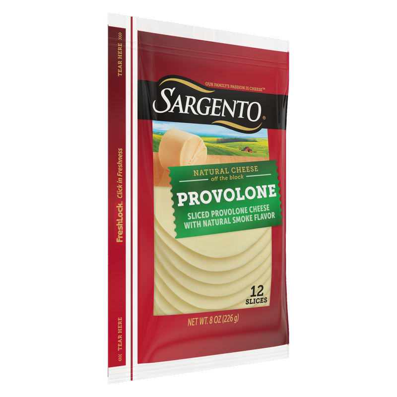 Sargento Natural Provolone Sliced Cheese - 12 slices