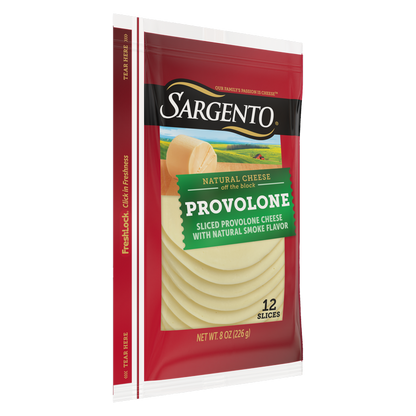 Sargento Natural Provolone Sliced Cheese - 12 slices