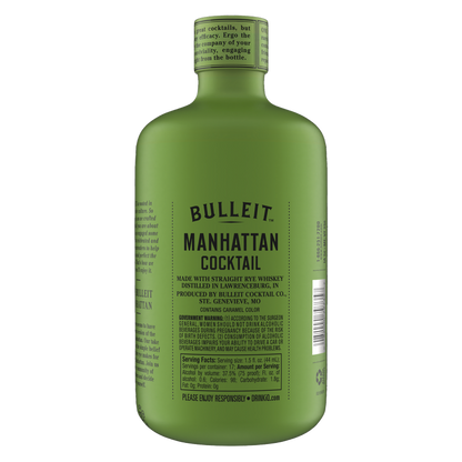 Bulleit Manhattan Cocktail 750ml