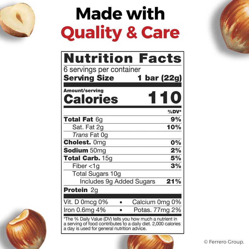 Nutella B-Ready Crispy Wafer 2ct