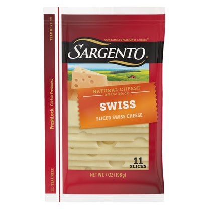 Sargento Sliced Swiss Natural Cheese - 11 slices