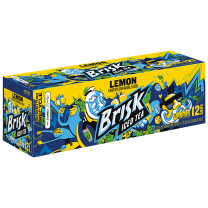 Brisk Iced Tea Lemon 12pk 12oz Btl