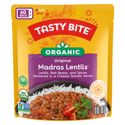 Tasty Bite Organic Madras Lentils 10oz