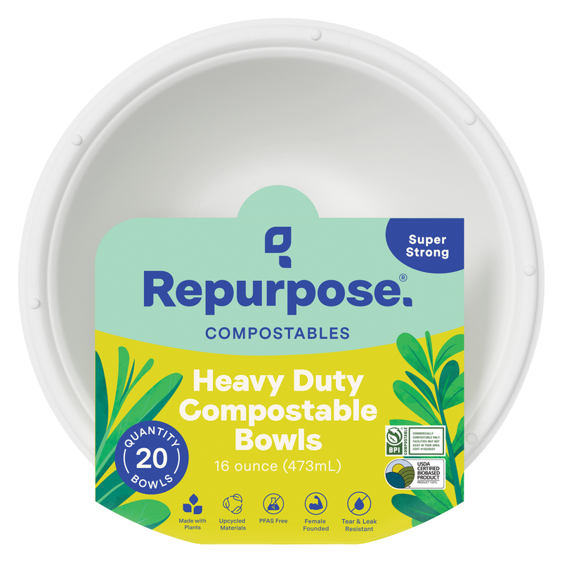 Repurpose Compostable 9" Everyday Plates, 20 ct