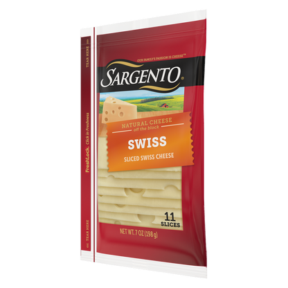 Sargento Sliced Swiss Natural Cheese - 11 slices