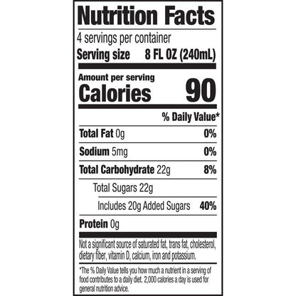 Santa Cruz Lemonade 32oz Glass Bottle