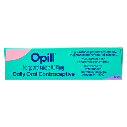 Opill Daily Oral Contraceptive Tablets