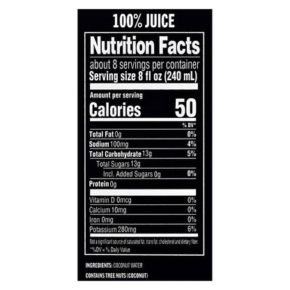 Basically Premium Coconut Water 16.9oz Can