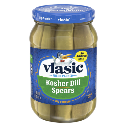 Vlasic Kosher Dill Pickle Spears 16oz