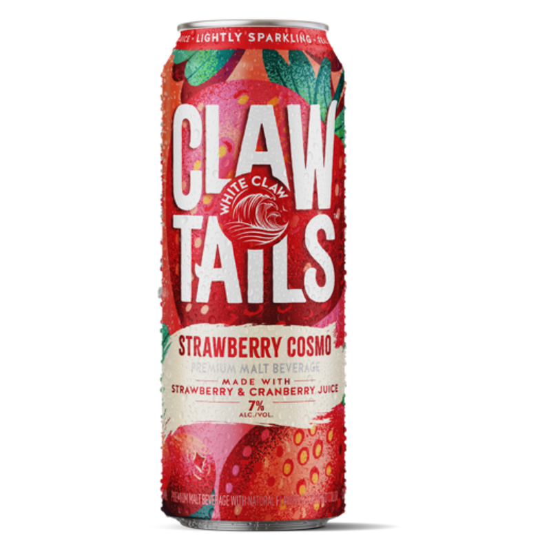 White Claw Clawtails Strawberry Cosmo 19.2oz Can 7% ABV