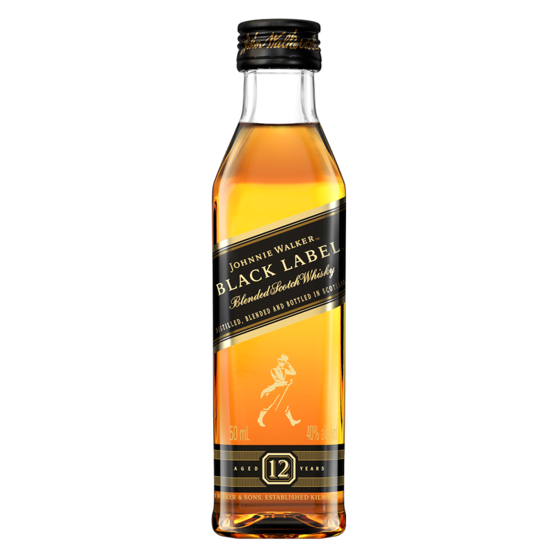 Johnnie Walker Black Label Scotch 50ml (80 Proof) – BevMo! Washington
