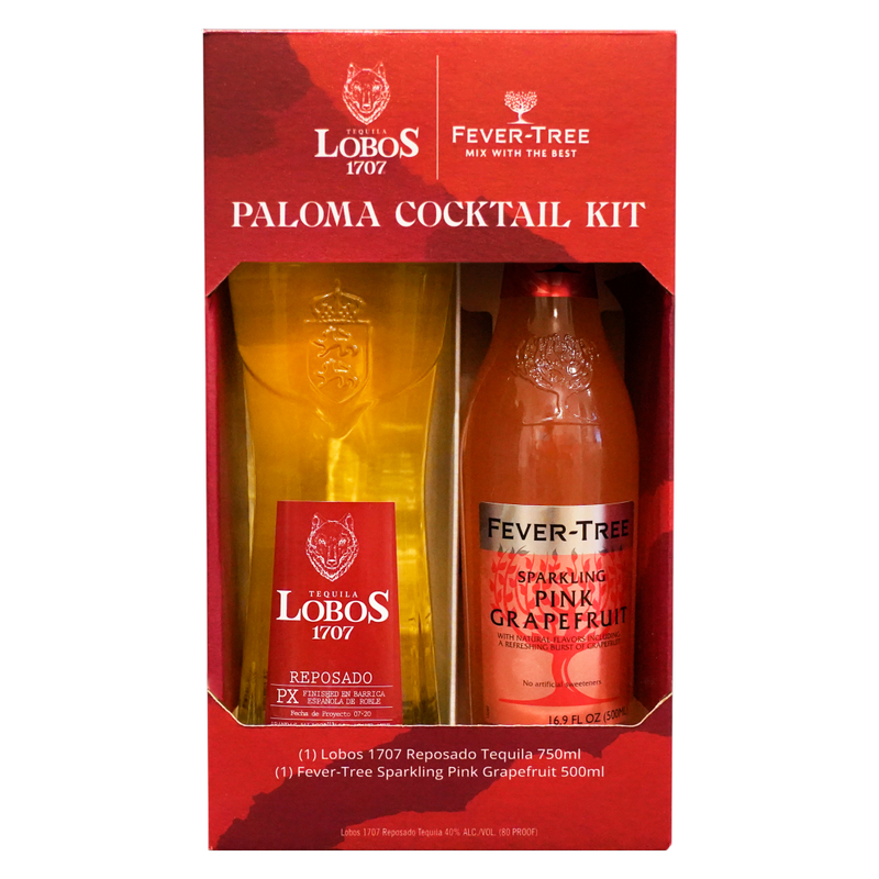 Lobos 1707 Tequila Reposado 750ml Gift Set