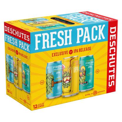Deschutes Fresh Pack Variety 12pk 12oz Can