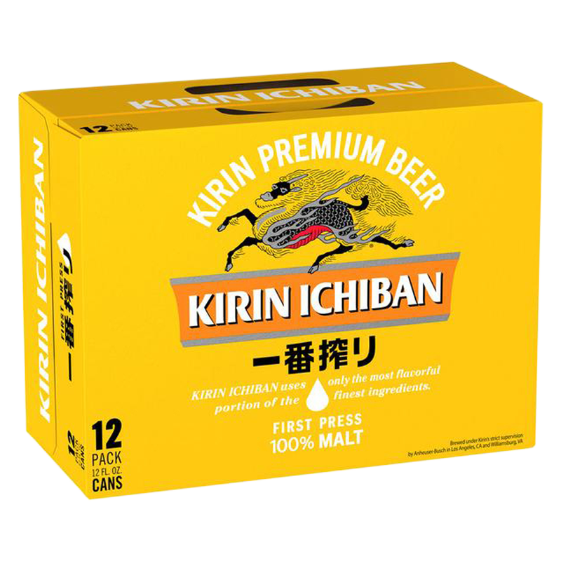 Kirin Ichiban 12pk 12oz Can – BevMo! Washington