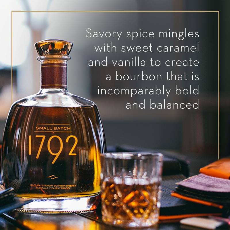 アシュラン　ユースリーウォッシュ＆ユースリーエッセンス 1792 Small Batch Kentucky Straight Bourbon 750ml (93.7 Proof