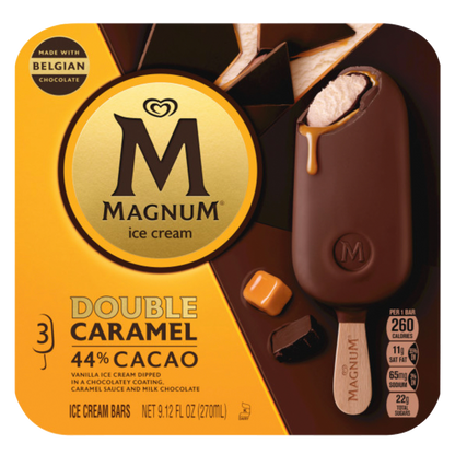 Magnum Double Caramel Ice Cream Bar 3ct