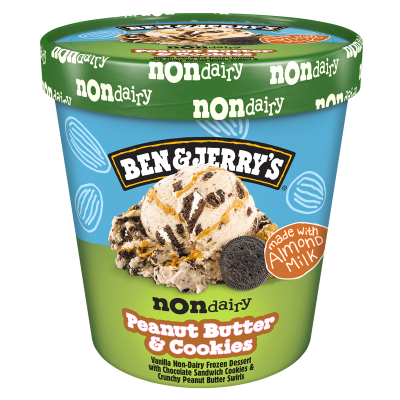 Ben & Jerry's Non-Dairy P.B. & Cookies Pint Dessert Pint – BevMo