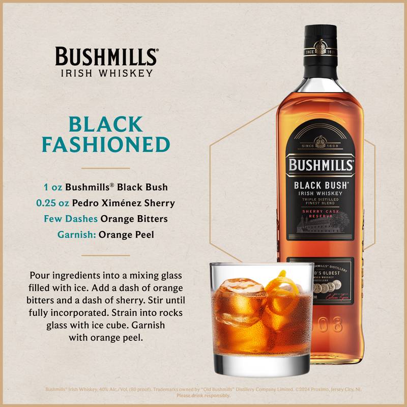 BUSHMILLS BLACK BUSH 5本セット Bushmills® Black Bush® | ReserveBar