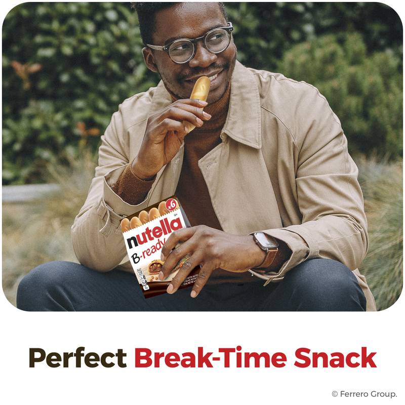 Nutella B-Ready Crispy Wafer 2ct