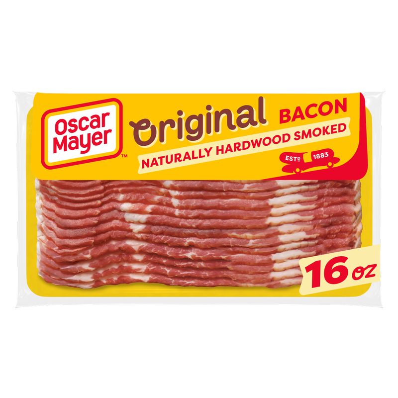 Oscar Mayer Naturally Hardwood Smoked Bacon - 16oz