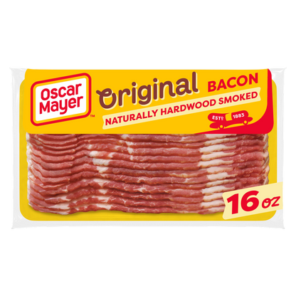 Oscar Mayer Naturally Hardwood Smoked Bacon - 16oz