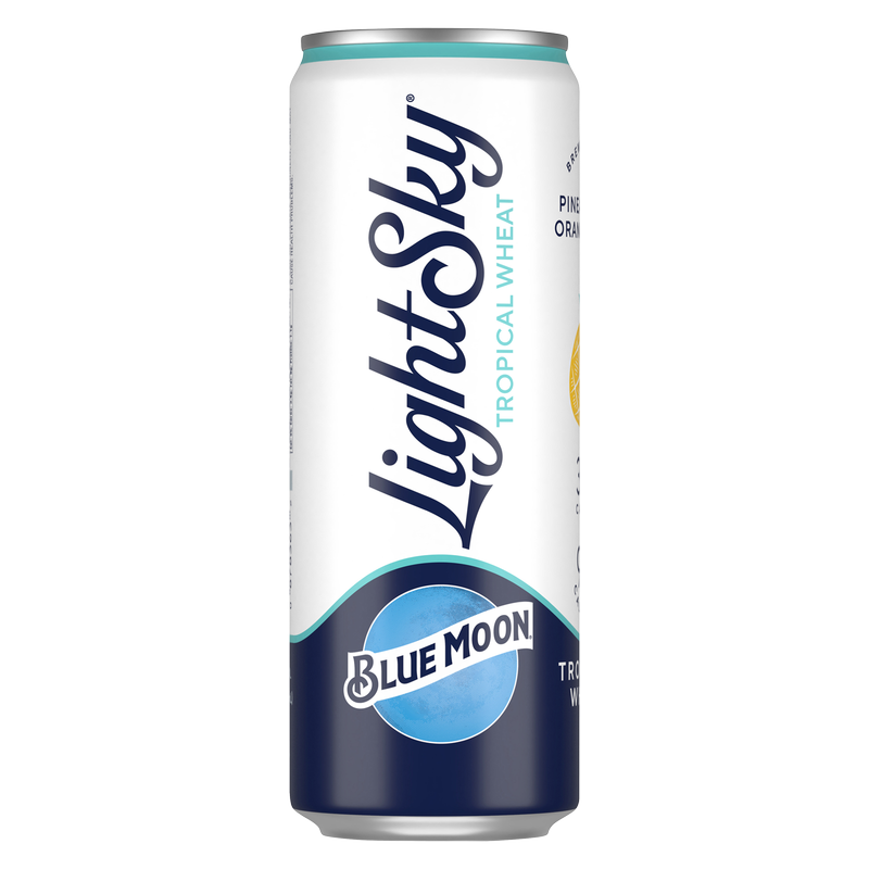 Blue Moon Light Sky Tropical Wheat 12pk 12oz Can 4.0% ABV – BevMo Blue Moon Light Sky Tropical Wheat 12pk 12oz Can 4.0% ABV – BevMo