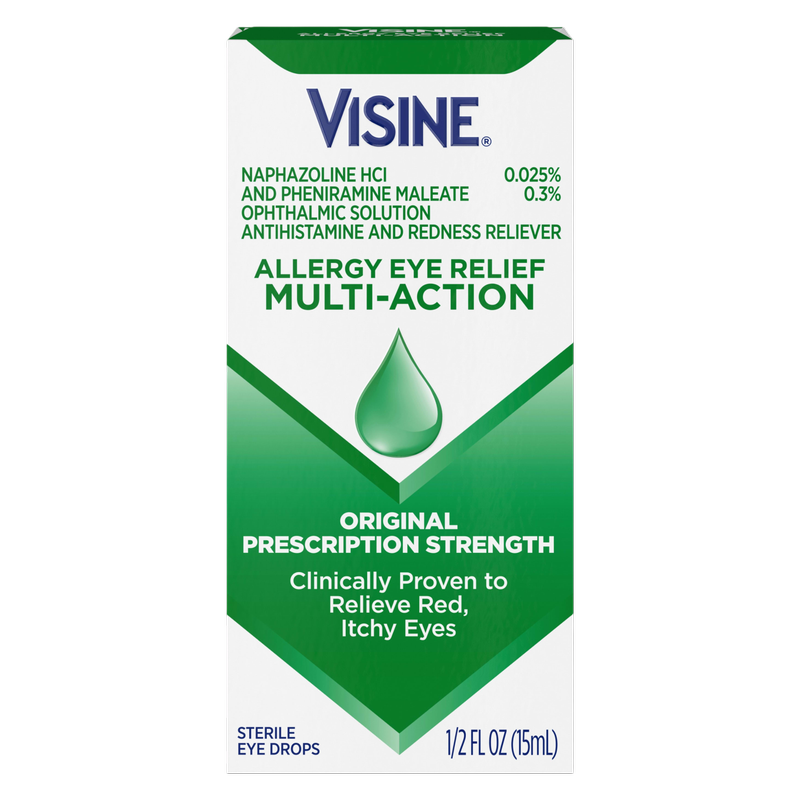 Visine Multi-Action Allergy Eye Relief Eye Drops 0.5oz