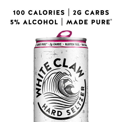 White Claw Black Cherry 12pk 12oz Can 5.0% ABV