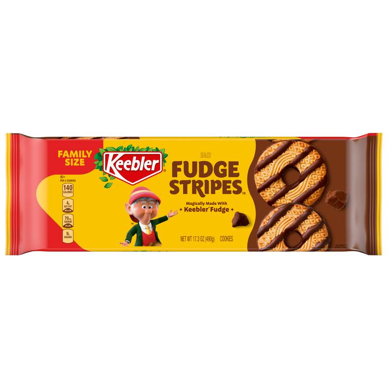 Keebler Original Fudge Stripes Cookies 17.3oz